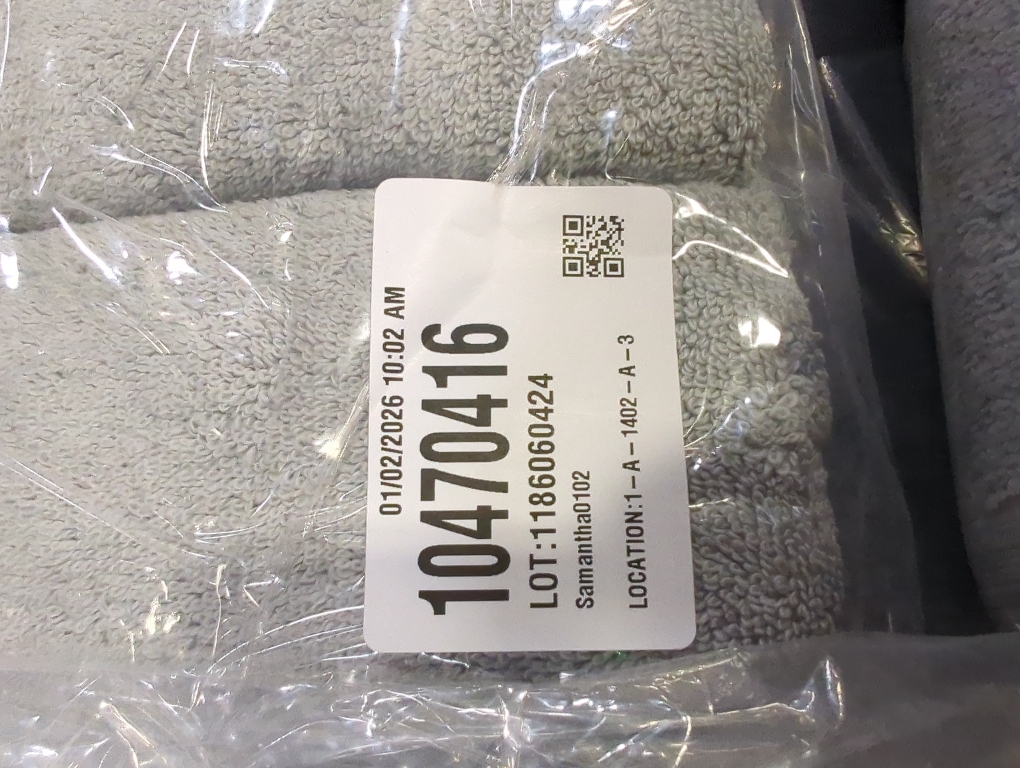 Haven Organic Cotton Terry Bath Towel in Harbor Mist Grey (2 pack)