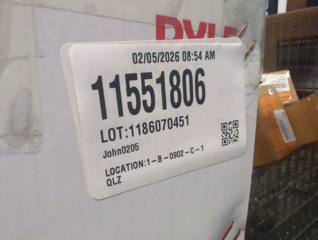 Pyle Portable Bluetooth PA Speaker - 300 W 8” Rechargeable Outdoor BT Karaoke Audio System - Multi-Color Party Lights, LED Display, FM/AUX/MP3/USB/SD, 6.5mm in - Wired Microphone, Remote Control