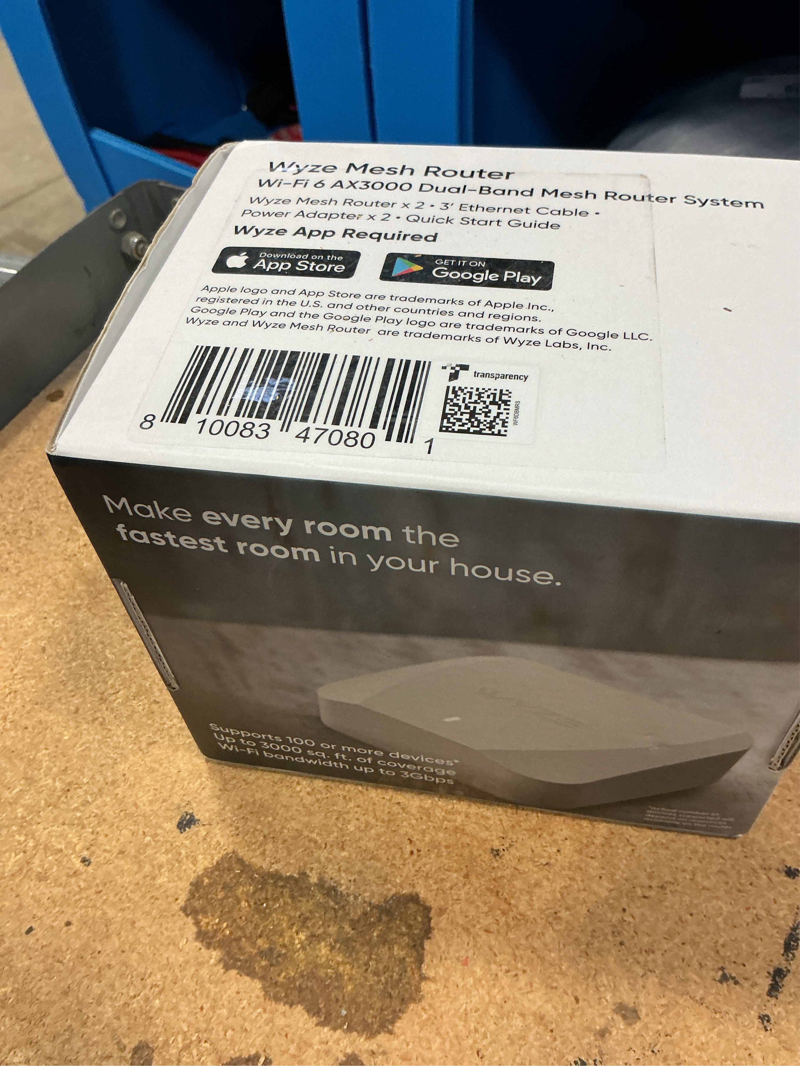 AX3000 Dual-Band Wi-Fi 6 Mesh, Covers 3000 Sq. ft, Replaces Router  Extender, Wired Backhaul, 2x 1 Gbps ports (2-pack)