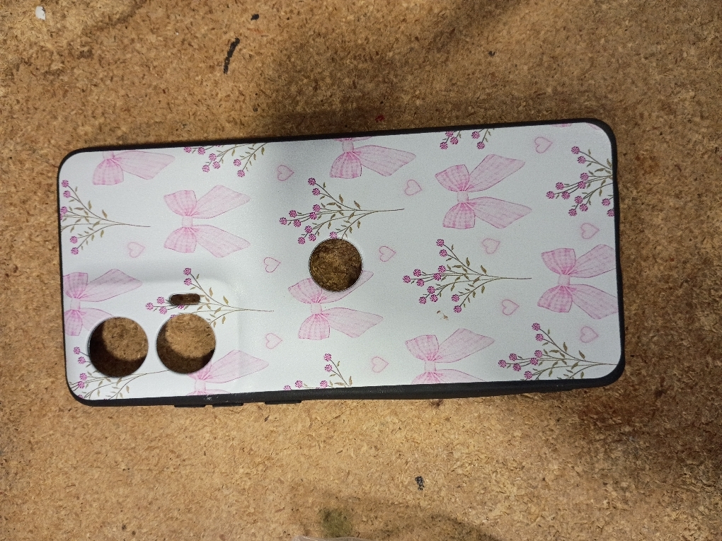 2 Pack Pink Bow Phone Case