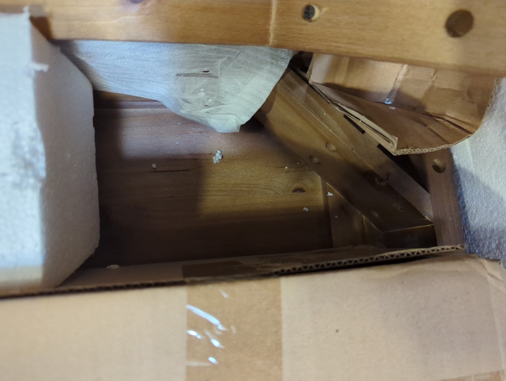 Tribesigns Dining Table Natural