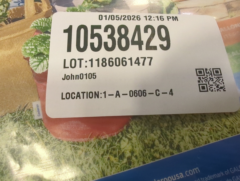 Coolaroo 2-Pack 5 Gallon Heavy Duty Plant/Vegetable/Herb/Fruit Breathable Fabric Grow Planter Pot Bags with Handles, Desert Sand