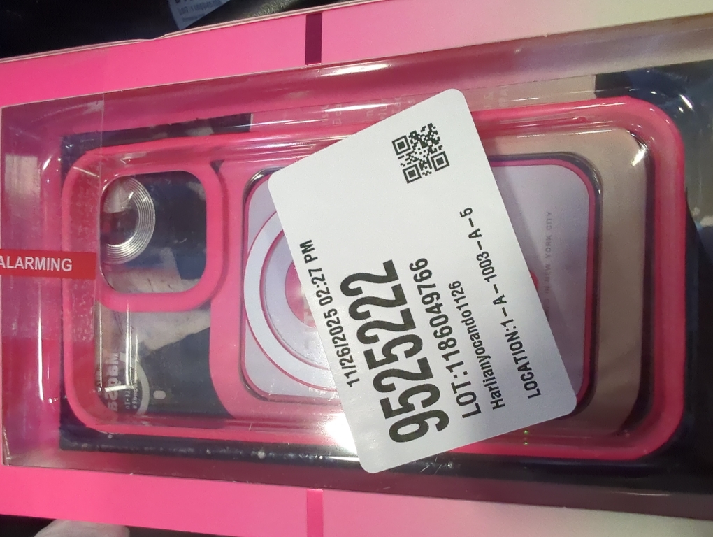 MVMT for iPhone 13 Pro Max Case with Card Holder, Cute Silicone Wallet Phone Case with Credit Card Slot, Soft Rubber Thin Slim Purse for Women Men with Shockproof Camera Cover Protection, Hot Pink