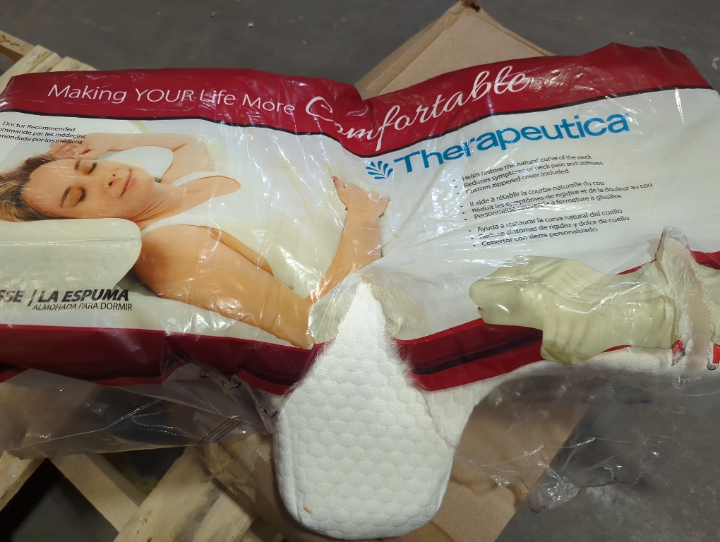 Therapeutica Orthopedic Premium Pillow Case, White - Large