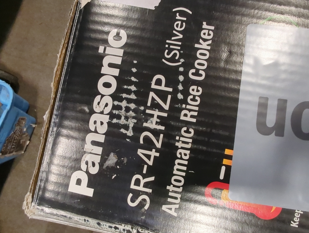 Panasonic SR-42HP - Rice Cooker - 1.6 KW - White