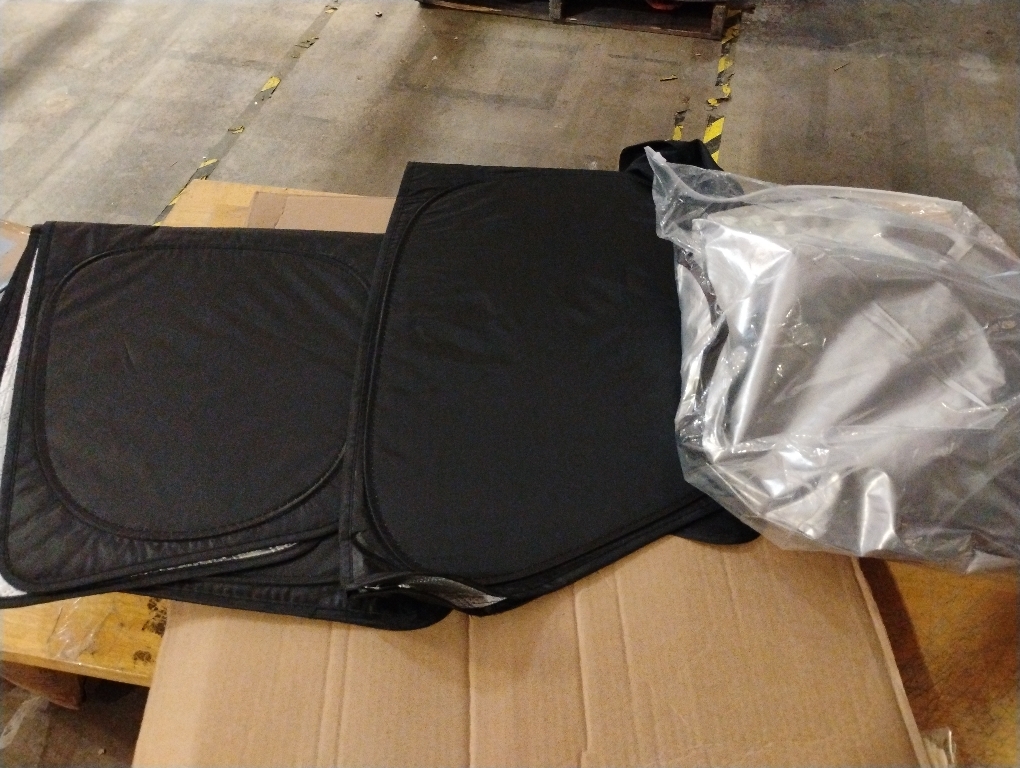 Custom Fit Sun Shade Kit for 2026-2027 Toyota RAV4 Windshield& Windows UV Blocking Heat Insulation Protector Privacy - Upgrade Accessories (Full Set/Front Windshield Black)‼️light dirt and good condition and incomplete‼️