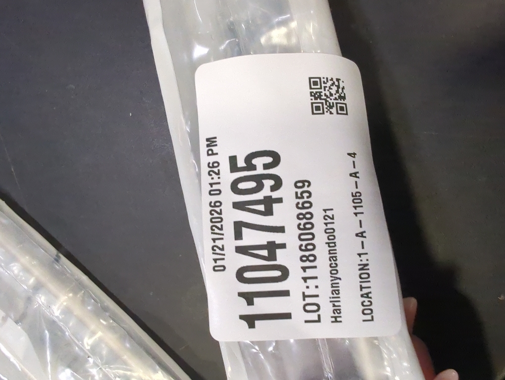 Alno A2802-6 Vita Bella 6 Center To Center Modern Smooth Bar 8 Cabinet Handle Cabinet SILVER