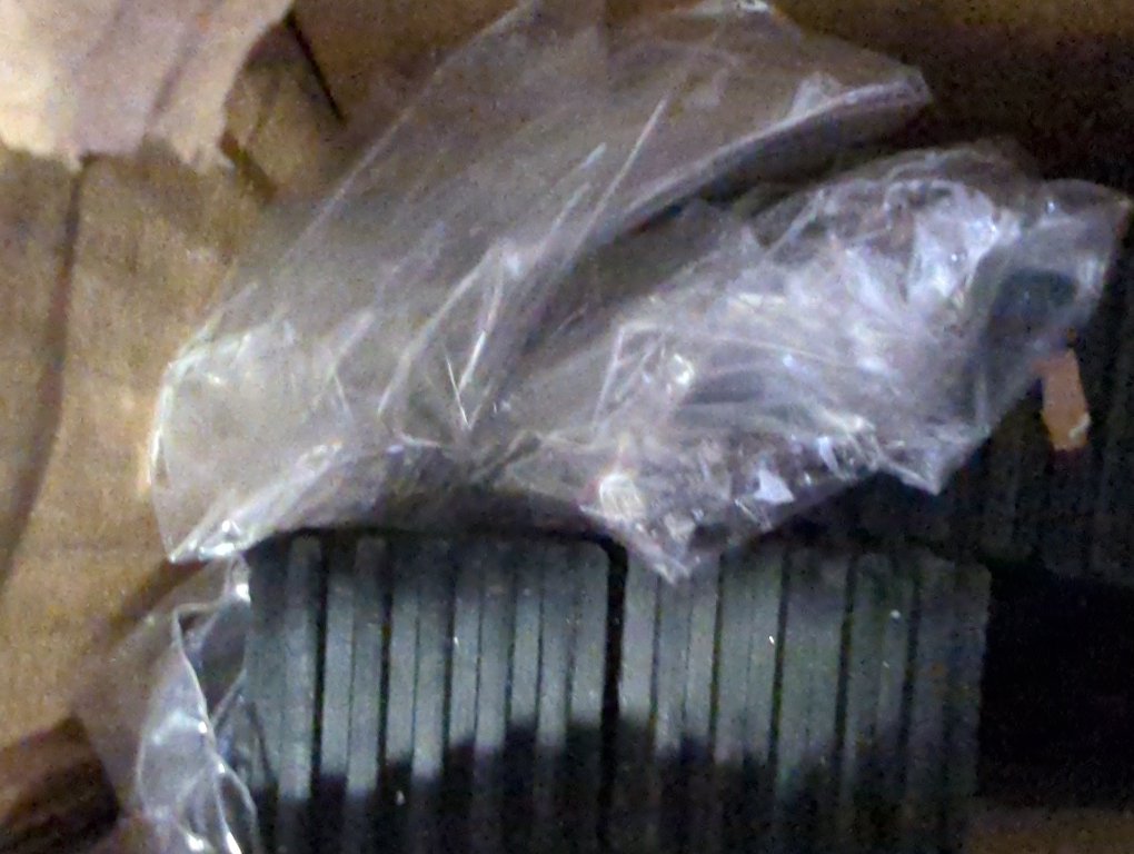 Heavy Duty A-Frame Sidewalks Signs 24×36 Inch，Sandwich Board Black Coated Steel Metal Portable Double-Sided，Slide-in Folding (24×36 Double Side （flat-pack）)