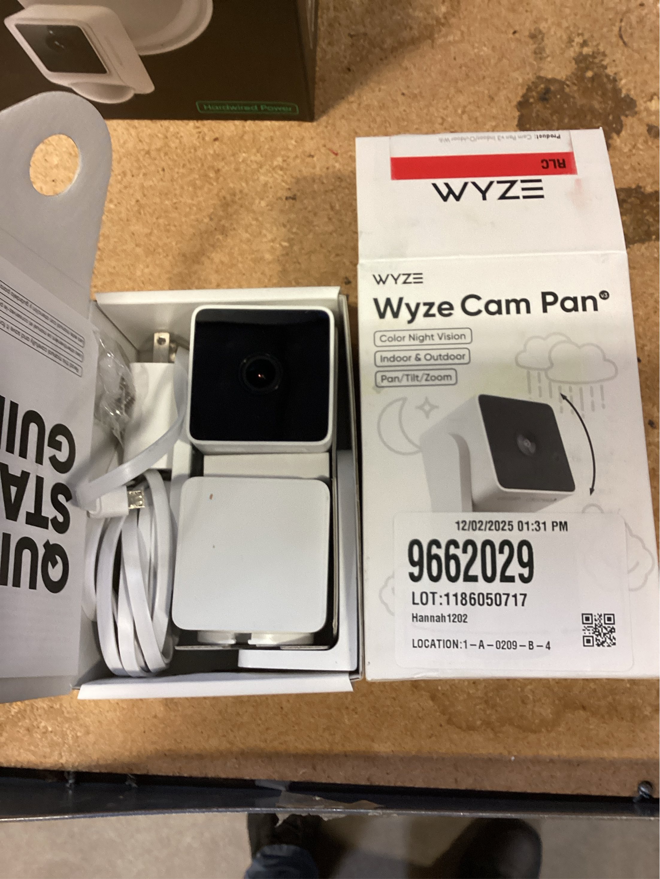 Wyze Pan v3 Wired Indoor/Outdoor 1080P HD Home Security Camera with Privacy Mode