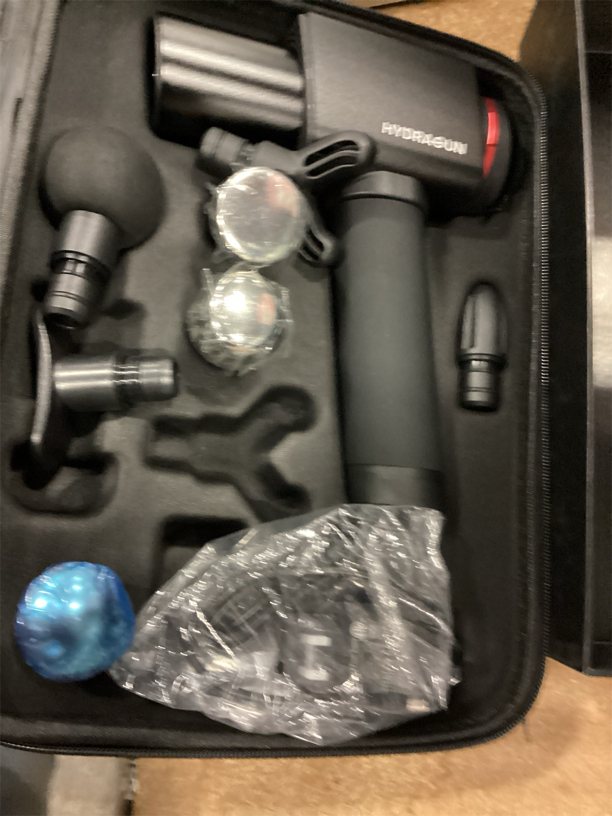 Merach Cordless Handheld Muscle Massage Gun with 6 Heads, 6-Speed Electric Quiet Deep Tissue Muscle Massager Professional Percussion Vibration Massage Device Tools for Body Pain Relief Foot Back Neck