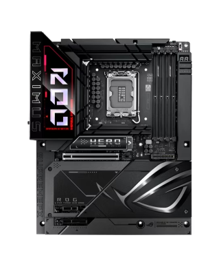 ASUS ROG MAXIMUS Z890 HERO BTF Z890 LGA 1851 ATX motherboard, hidden-connector design, Advanced AI PC Ready, 22 1 2 2 stages, DDR5, WiFi 7, 2.5G LAN, 6x M.2, PCIe 5.0, Thunderbolt™ 4, USB Type-C®, AI