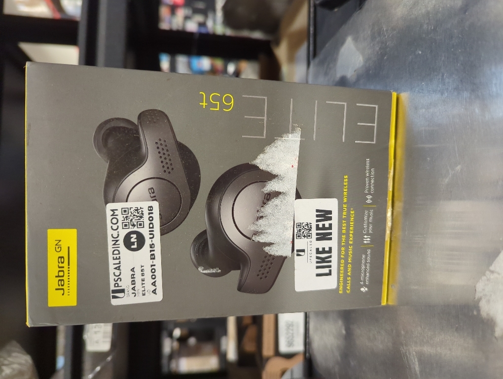 Jabra Elite 65t Alexa Enabled True Wireless Earbuds Charging Case – Titanium Black