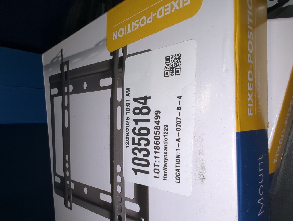 Insignia™ - Fixed TV Wall Mount for Most 19 - 43 TVs - Black