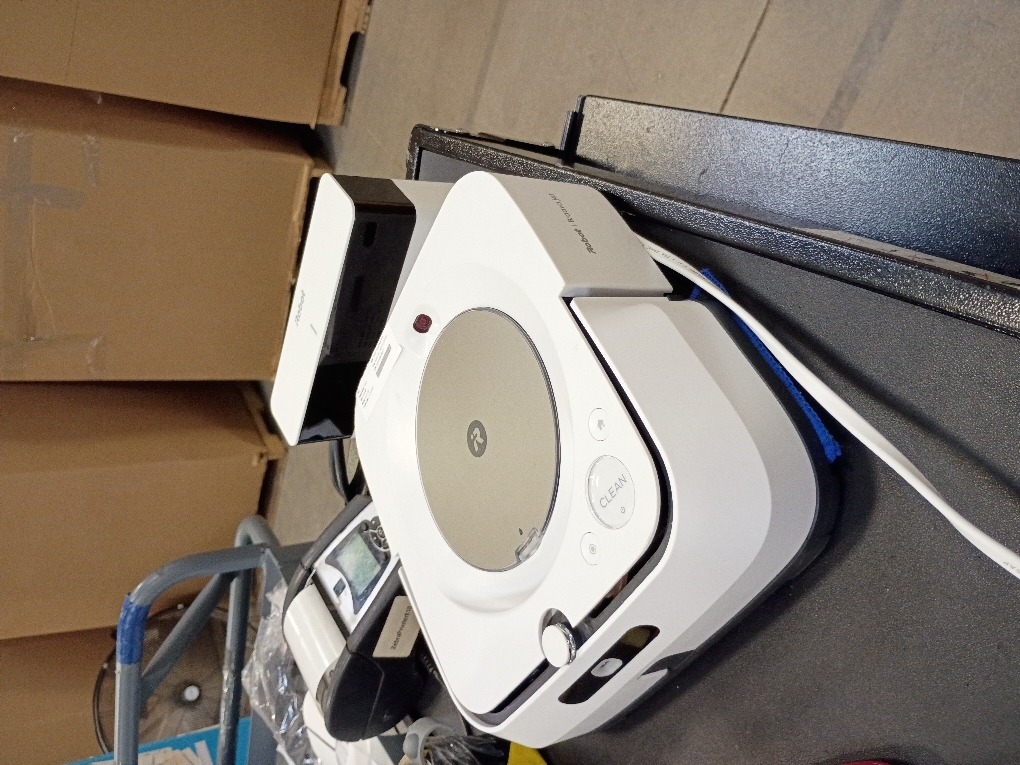 iRobot Braava Jet M6 (6110) Ultimate Robot Mop- Wi-Fi Connected, Precision Jet Spray, Smart Mapping, Works with Alexa, Ideal for Multiple Rooms, Recharges and Resumes, White