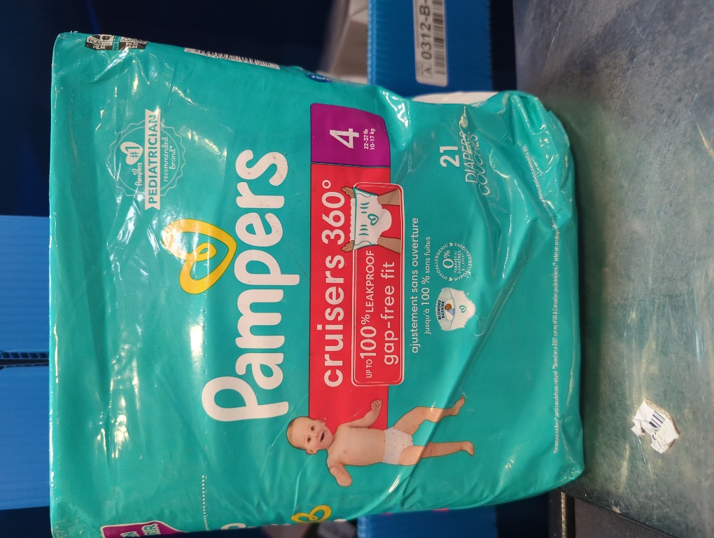 Pampers Cruisers 360 Pull-On Baby Diapers Size 4, 21 Count (Select for More Options)