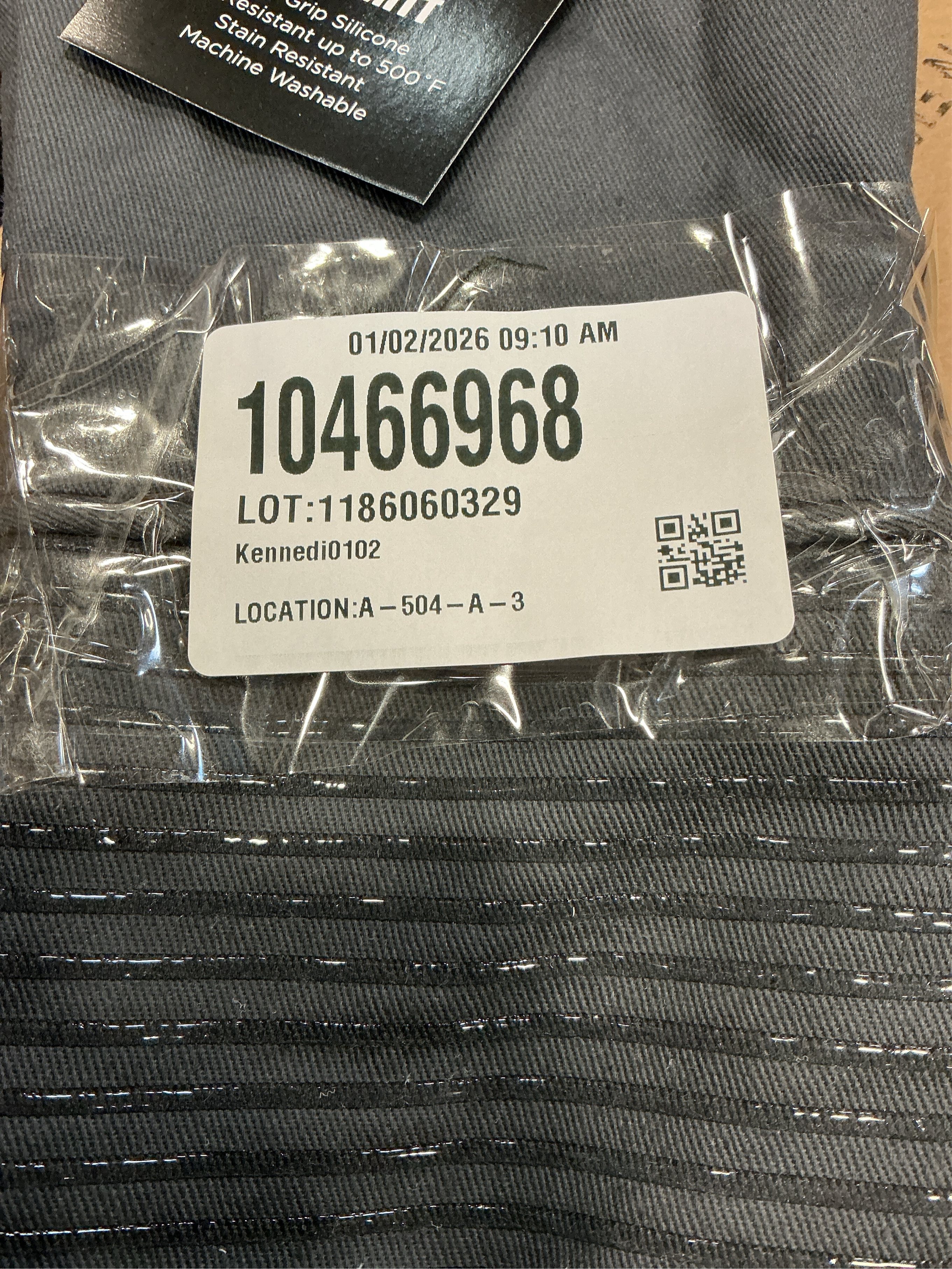 All-Clad Silicone Oven Mitts: Heat Resistant up to 500 Degrees - 100% Cotton & Silicone, 14x7 Oven Mitt for Kitchen and Barbeque, 2-Pack, Pewter