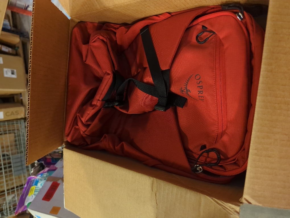 Osprey Proxima 30L Campus Laptop Backpack - Organized Everyday Pack with Tech Storage, Water Bottle Pockets, and Comfortable Carry - Perfect for School, Commute, and Travel, Firestarter Orange