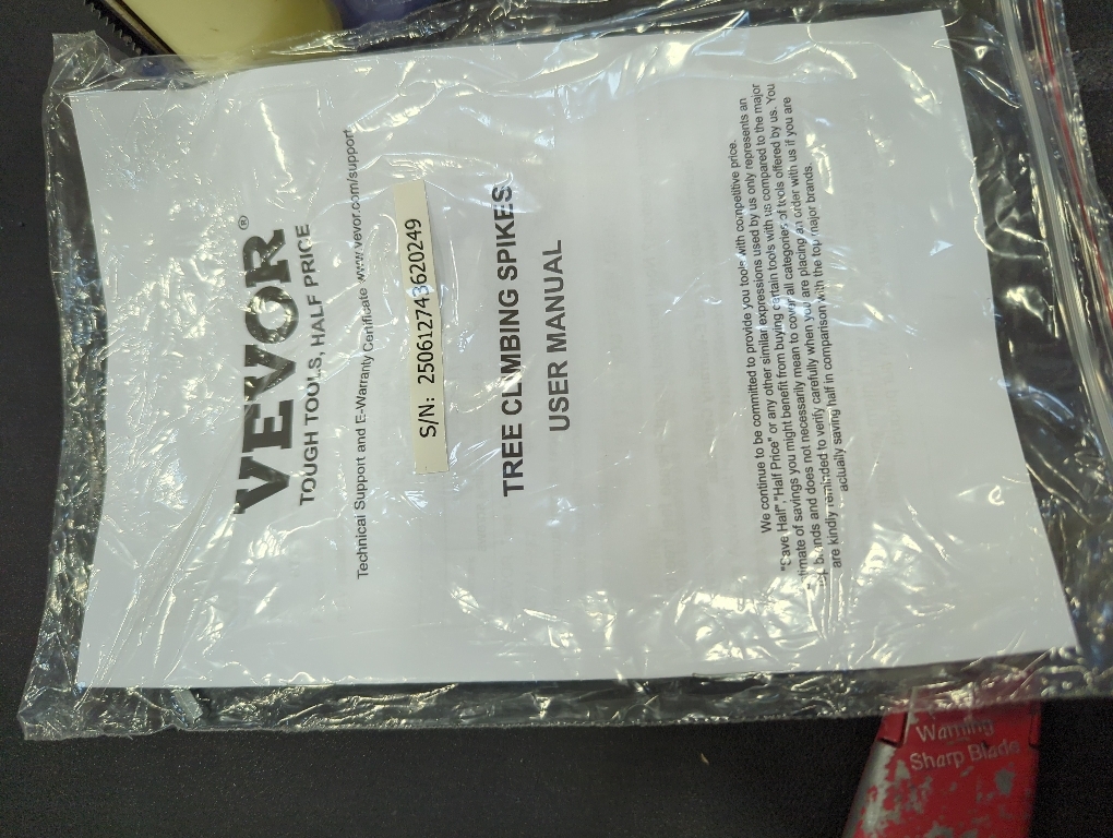 Vevor Tree Climbing Spikes