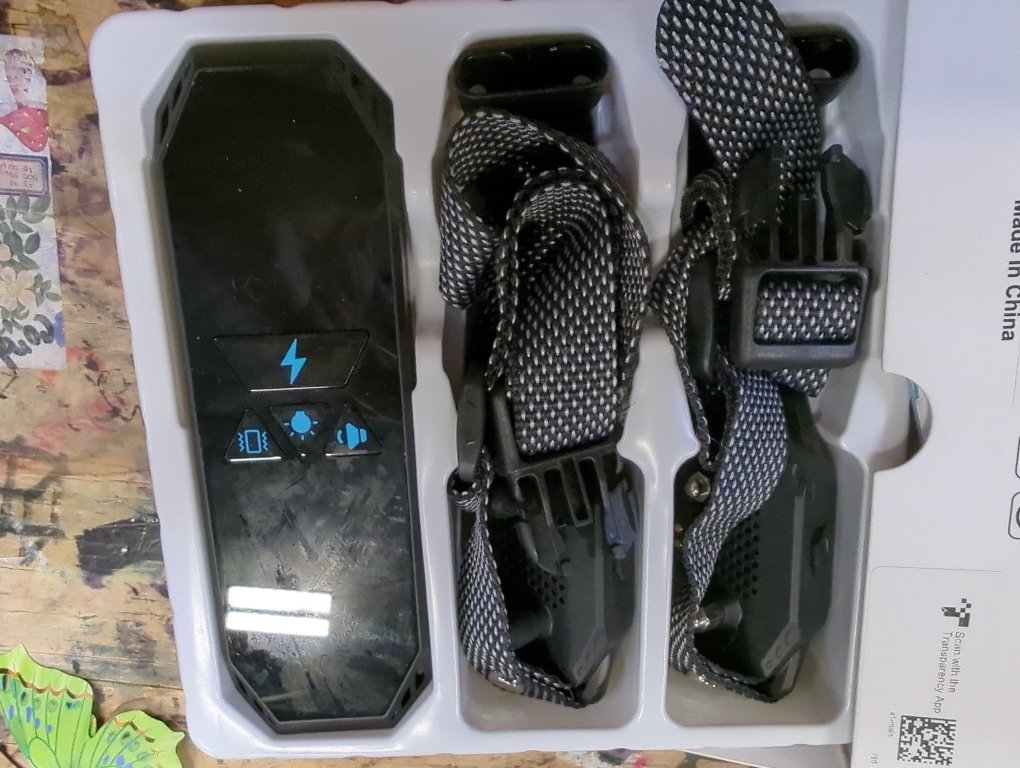 Dog Training Collar with Remote Control 2 Pack, 2500ft Control Range, 4 Training Modes, IP67 Waterproof E Collar for All Breeds, Small Medium Large Dogs