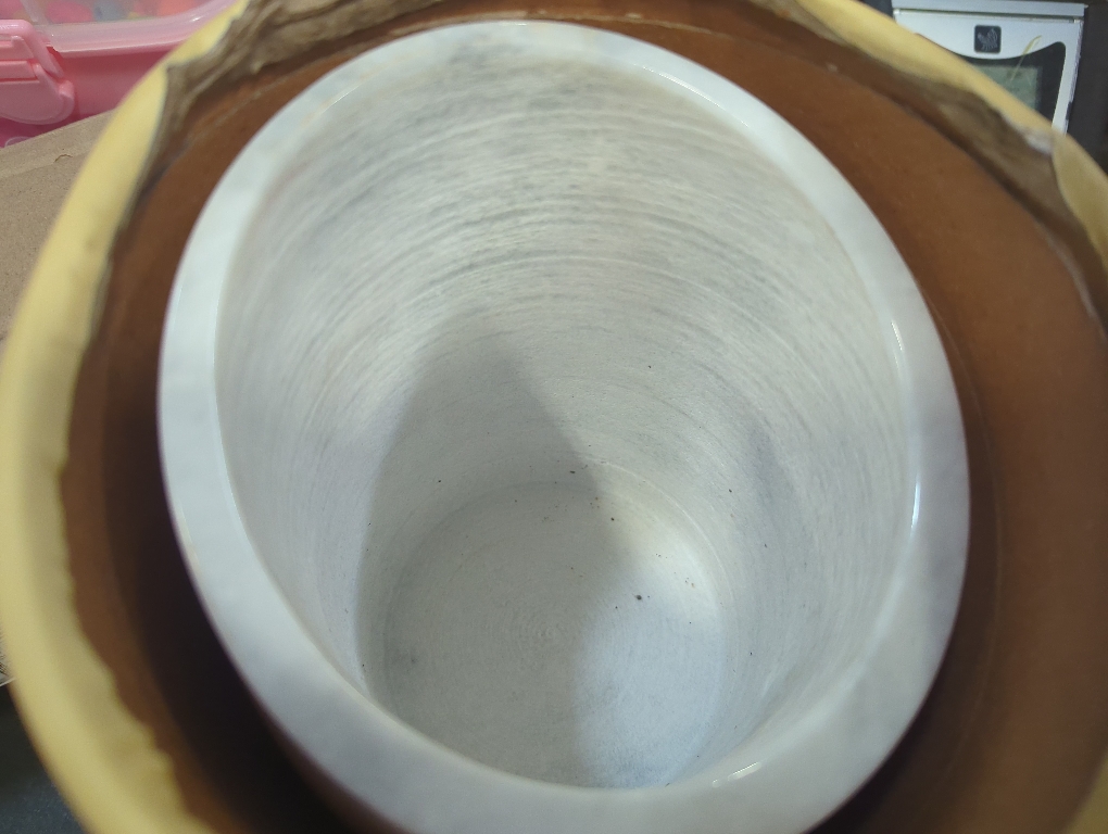 Size 750ml Color White Gusto Nostro Marble Wine Chiller Bucket - 750ml Wine Bottle Cooler and Champagne Chiller for Party, Kitchen, Bar Cart Decor to Chill & Keep Bottles Cold with Unique Wine Lovers Gift Box (White)