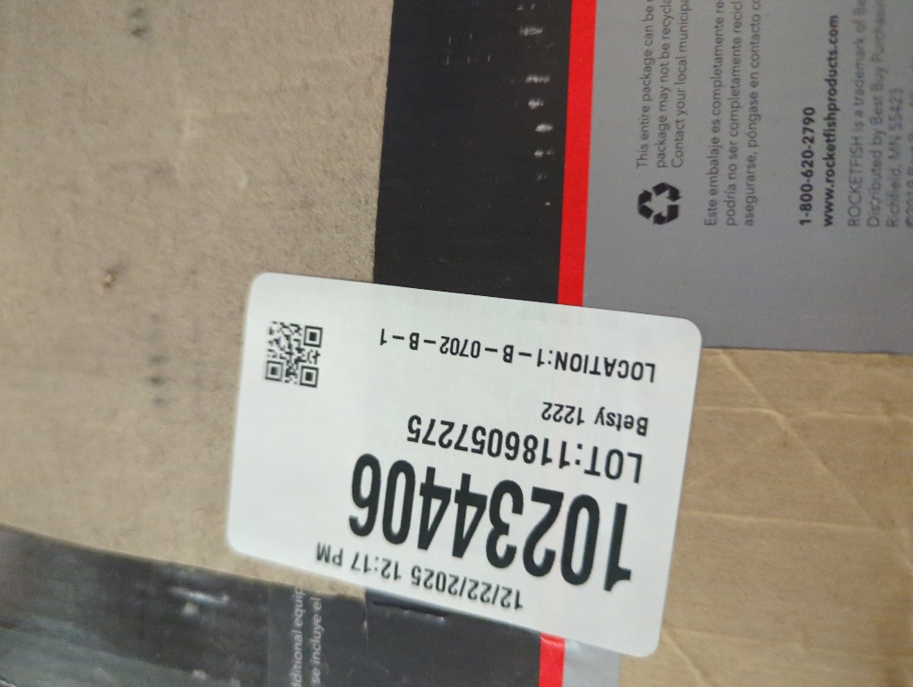 Rocketfish™ - RF-SBM102 - Universal Soundbar Mounting System - Black