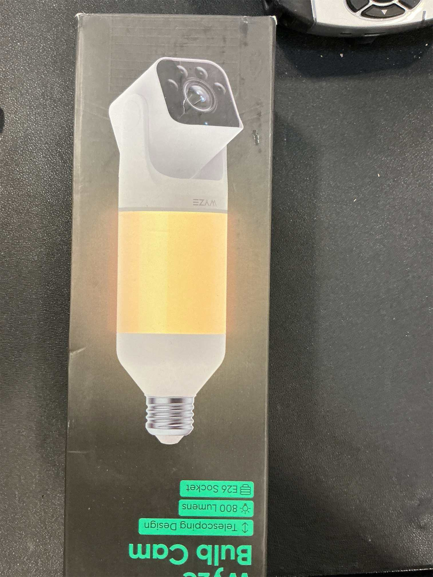 WYZE Bulb Cam Security Camera, 2K HD Outdoor Light Bulb Camera, Color Night Vision, Dimmable LED Bulb, Motion Detection, Siren Alarm, Works w/Alexa/Google Assistant. Free Expert Support