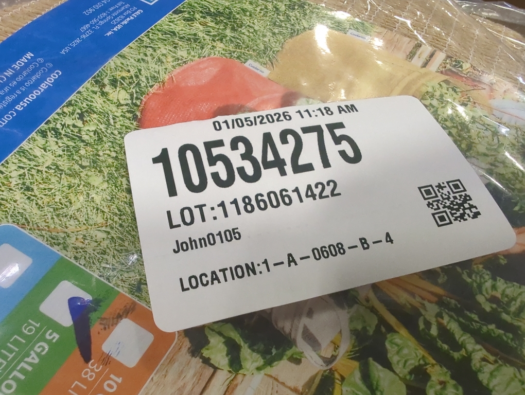 Coolaroo 2-Pack 5 Gallon Heavy Duty Plant/Vegetable/Herb/Fruit Breathable Fabric Grow Planter Pot Bags with Handles, Desert Sand