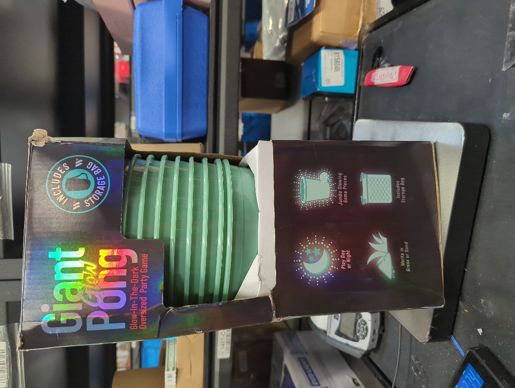 Giant Glow Pong