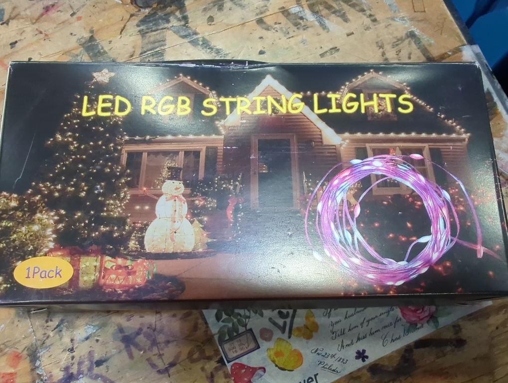 2Pack Battery Fairy Lights, Total 78Ft 240LED, Battery Operated Fairy Lights with Remote and Timer, RGB Color Changing String Lights/Twinkle Lights for Bedroom Indoor Christmas Decoration