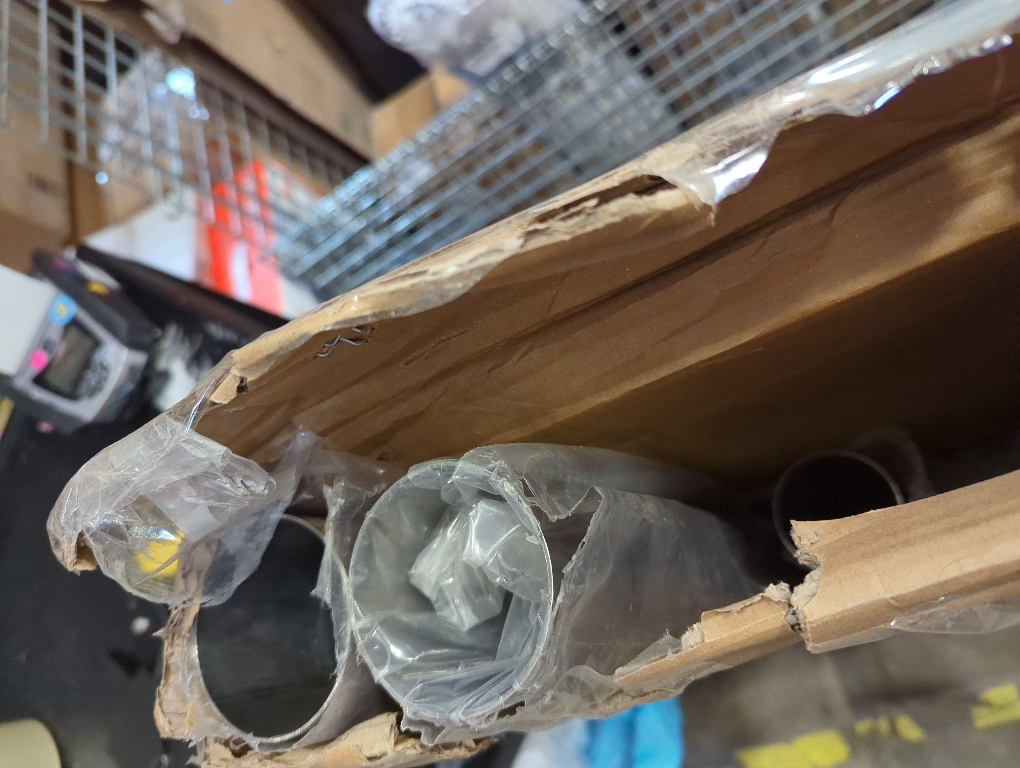 2.5'' Inch DIY Custom Mandrel Exhaust Pipe Tube Pipe Industry Pipe,48'' Straight Pipe,2.5'' OD Straight & Mandrel Bend Pipe(45/90/180 Degree) Kit,T304 Stainless Steel,Universal Fitment-8PCS