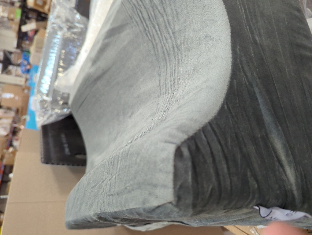 Leg Pillow Elevation Blood Circulation, Wedge Pillow for Legs Swelling, Knee Pillow Wedge Post Surgery, Leg Elevation Pillows for After Surgery, Memory Foam Foot Leg Elevating Pillow, Grey