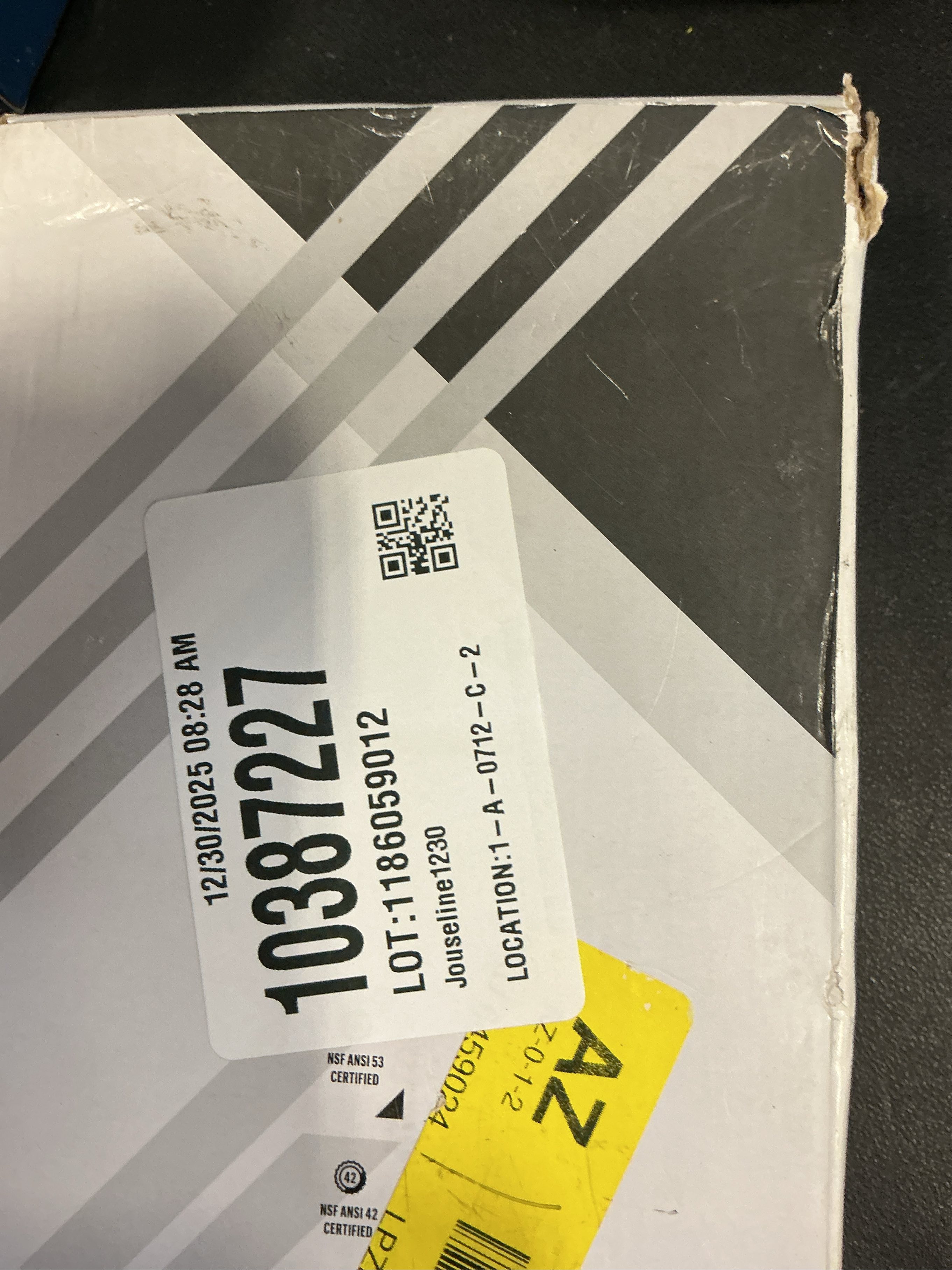 Best Buy Essentials™ - NSF 42/53 Water Filter Replacement for Select Samsung Refrigerators (2-pack) - White