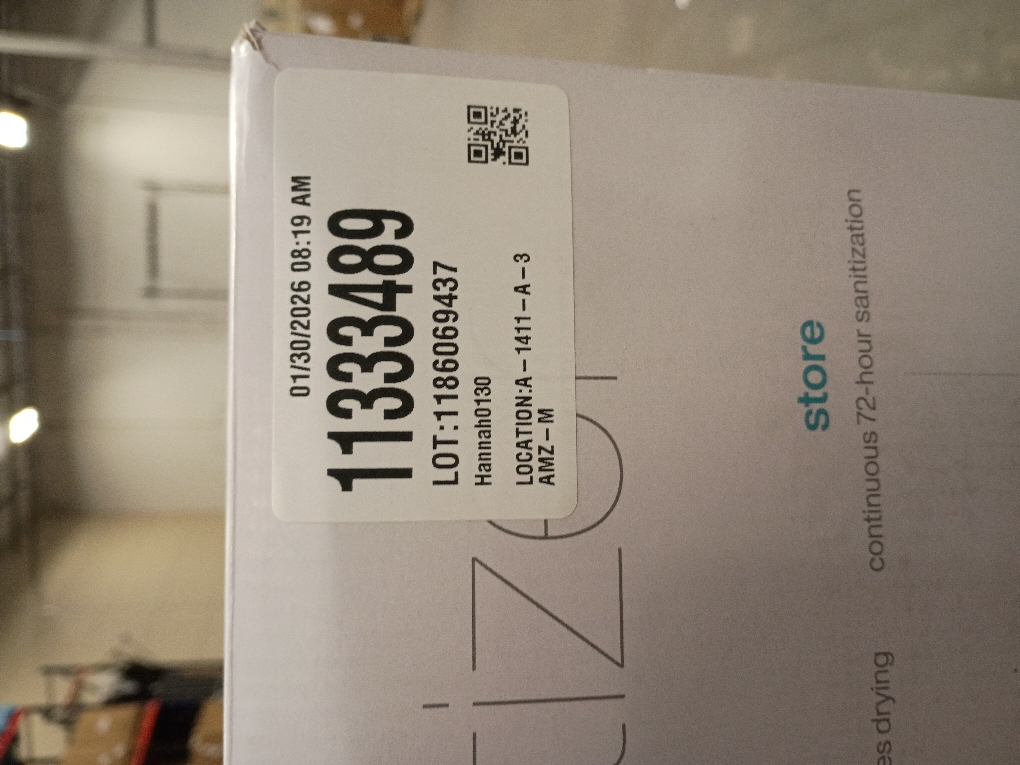 UV Light Sanitizer, UV Box Sanitizer, Conveniently Sanitizes in Minutes, Large Capacity, No Cleaning Required, Touch Control