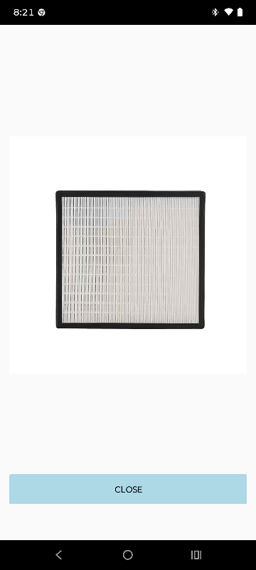 Alen BreatheSmart 35i Air Purifier with Pure HEPA Filter - Ideal for Dust & Allergens in 500-1,000 Sq. Ft.