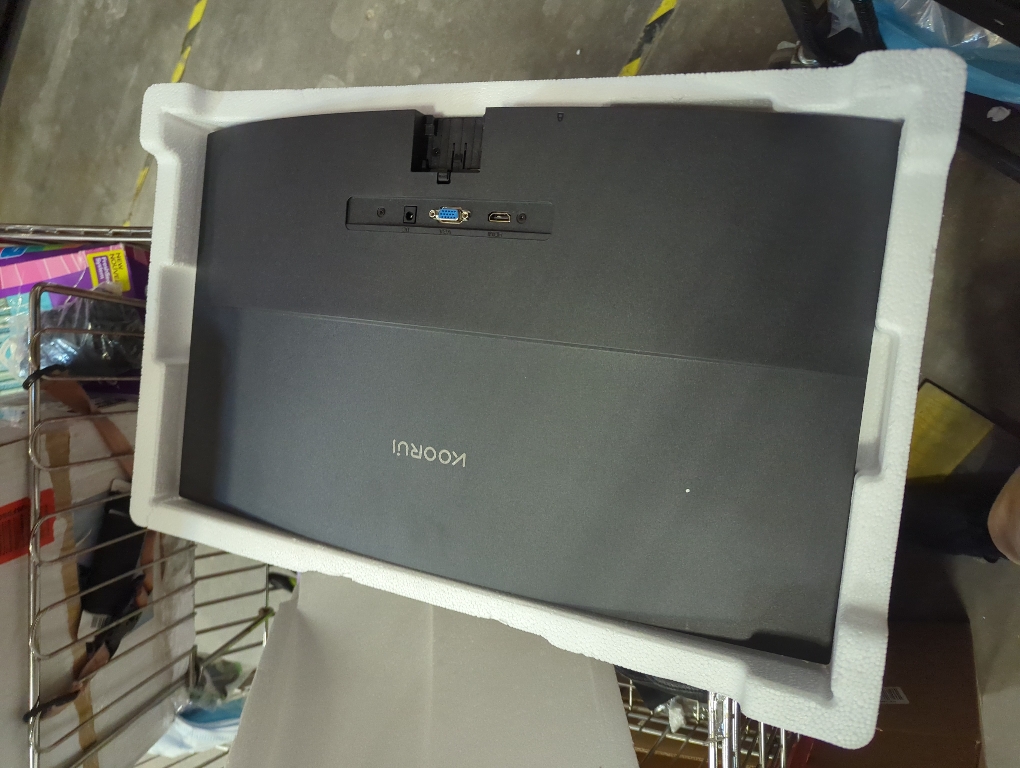 KOORUI 24 inch Curved Monitor, Full HD 1080P Curved Computer Monitor, 100Hz 1500R PC Screen, TÜV Rheinland Certified, HDMI VGA, Tilt Adjustment, LCD Display, Eye Care, Black 24N5CA