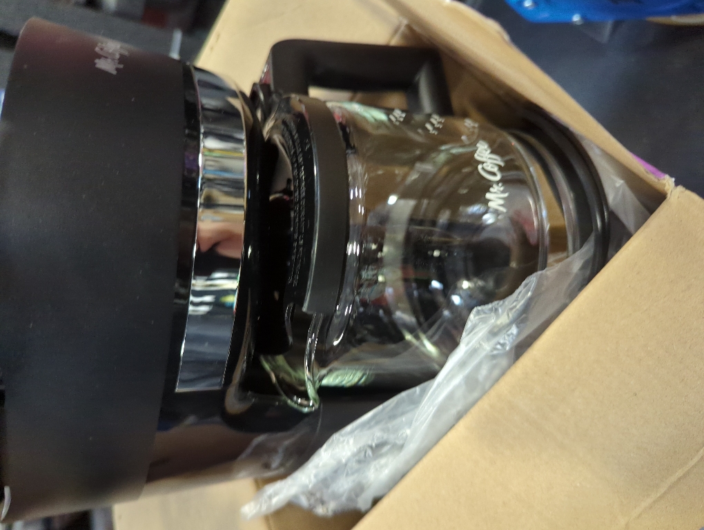 Mr. Coffee 5-Cup Switch Coffee Maker Black: Small Drip Coffee Machine, Electric, Paper Filter, 25 oz Capacity