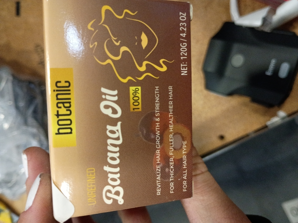 Batana Oil for Hair Growth, Botana Oil Hair Growth, 100% Pure Honduras from Honduras, Raw Batana Paste Hair Mask, Prevents Hair Loss, Enhances Thickness (1pcs)