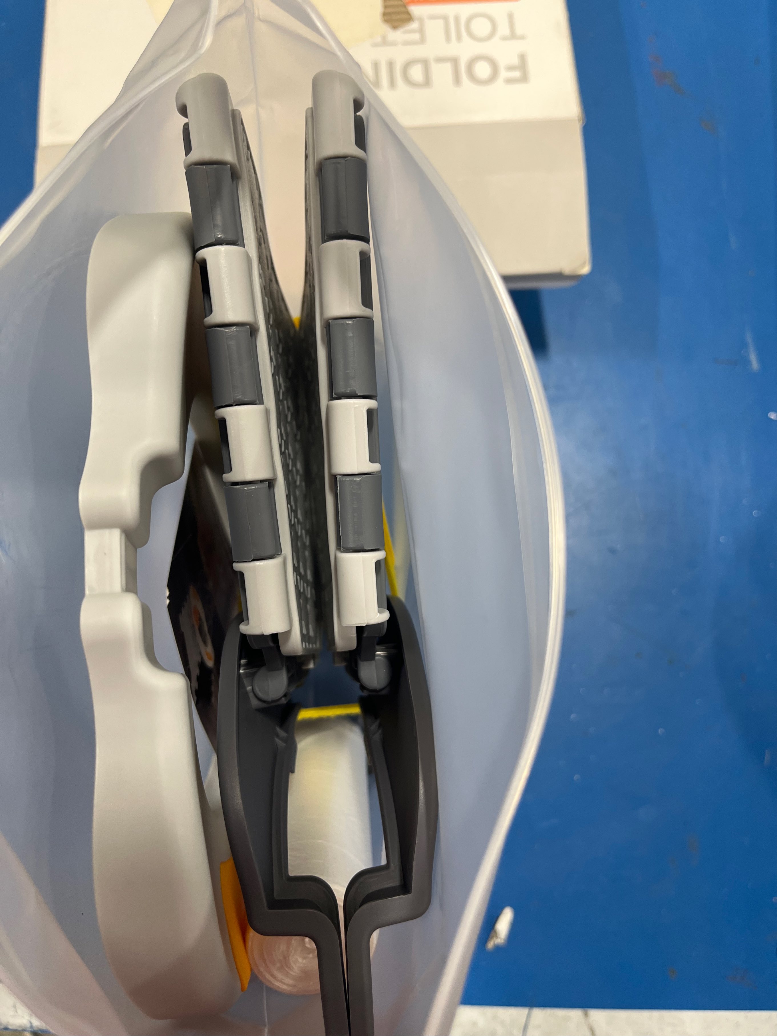 Portable Potty for Toddler Travel, Kids Travel Potty Training Chair with Travel Bag,Baby Potty Training Toilet for Outdoor and Indoor Easy to Clean(Gray) by Yszawmx, Includes 30 Replacement Bags