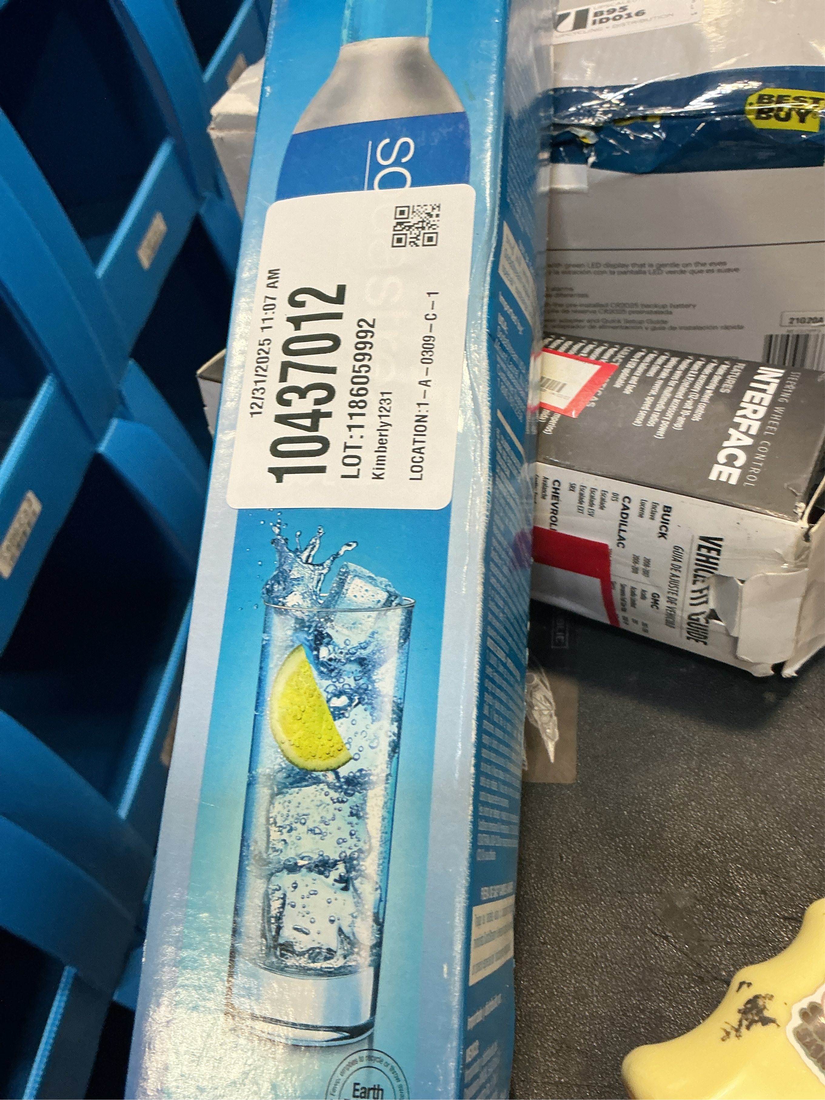 SodaStream 60L CO2 Spare Carbonator