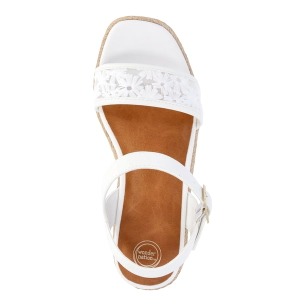 Wonder Nation Girls Buckle Texture Wedges Size 5