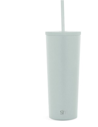 Simple Modern Classic 24oz Stainless Steel Lidded Tumbler Powder Coat Seaglass Sage