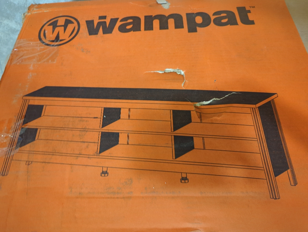 Wampat 70inch Black TV Stand