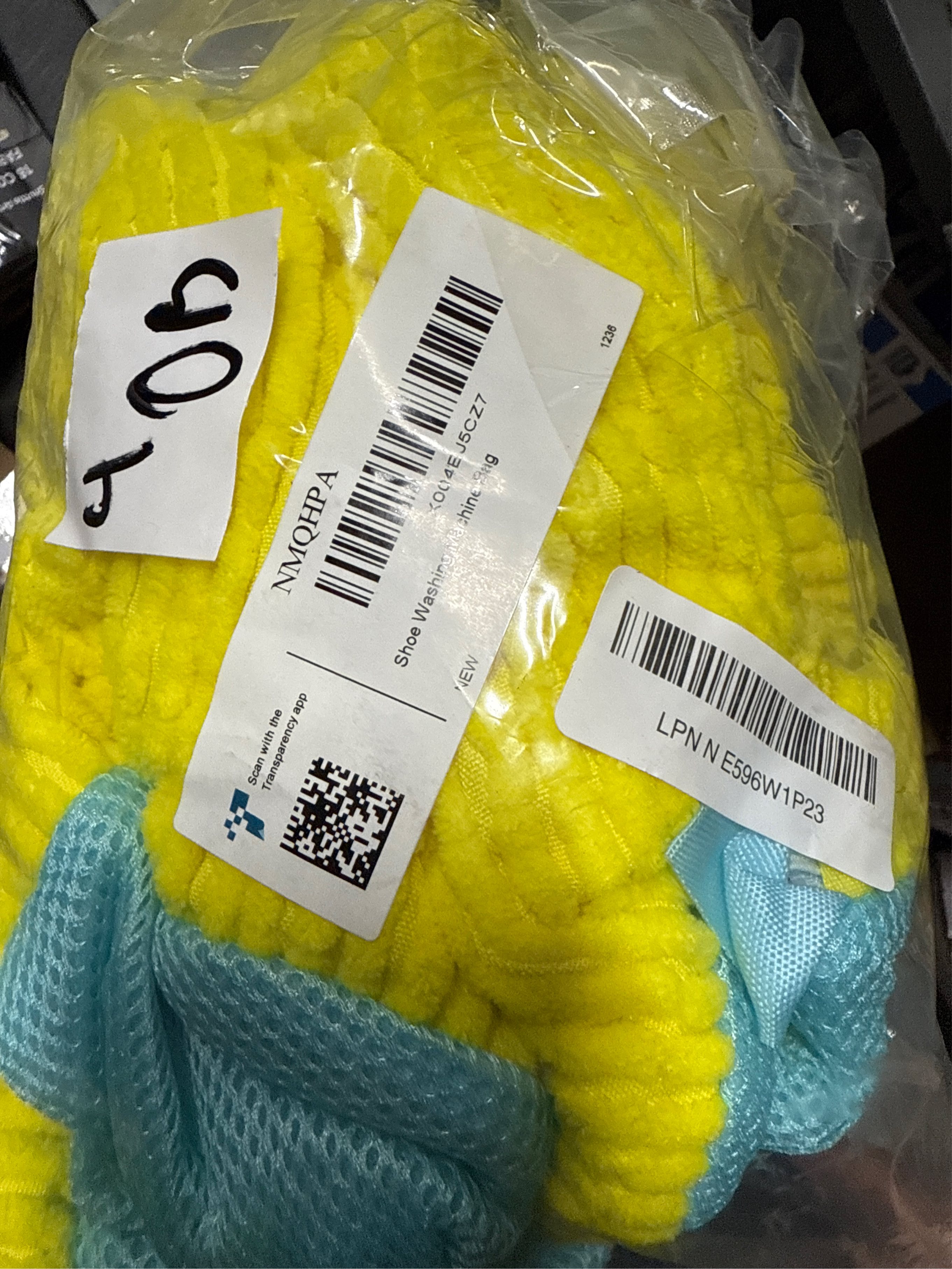 Shoe Washing Machine Bag: Laundry Shoe Bag for Washer and Dryer - 2pc Reusable Shoe Cleaning Bag for Sneaker Tennis Shoes Unstain Cleaner Kit (Yellow 2pcs)