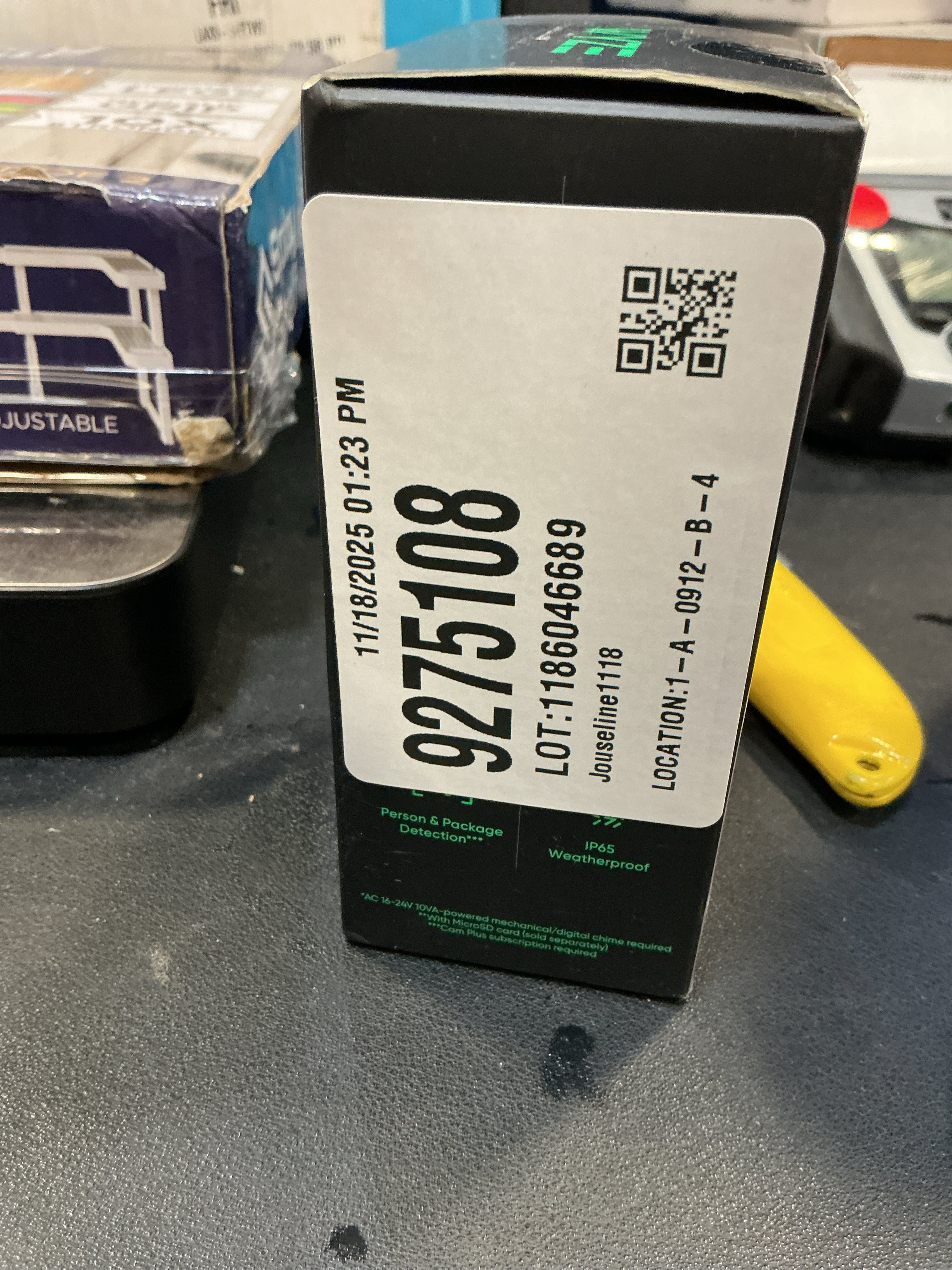 WYZE Wired Doorbell Camera v2(existing doorbell Wiring Required), 2K Security Video Doorbell, Color Night Vision, 2-Way Audio, Package Monitor, Works with Alexa & Google Assistant. Free Expert Setup