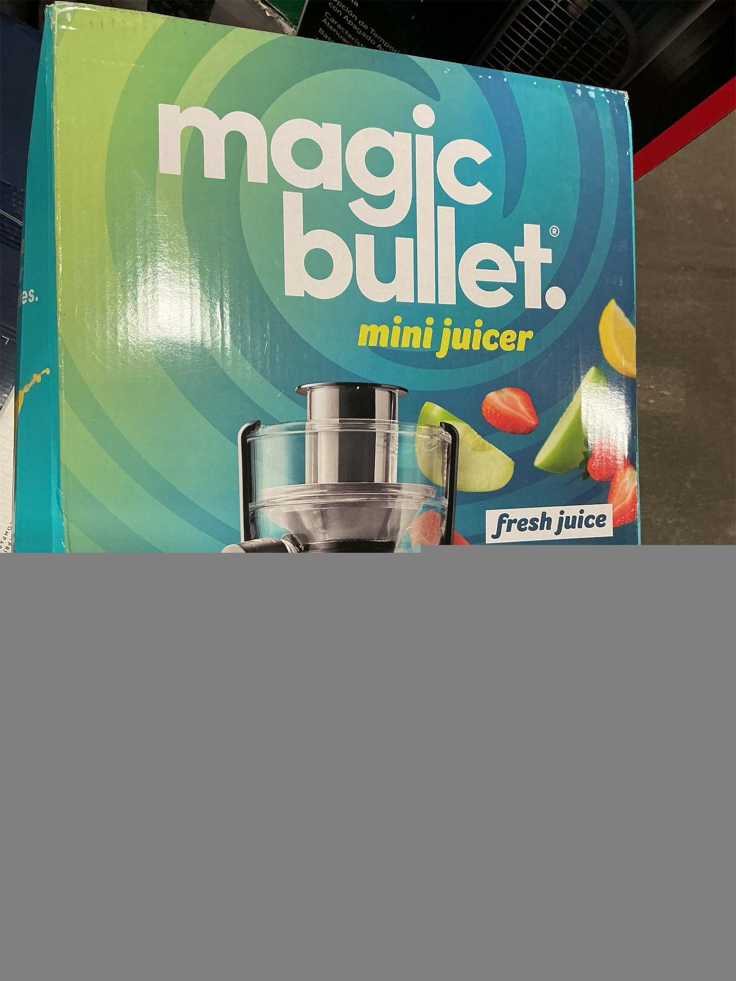 Magic Bullet Mini Juicer with Cup, Black and Silver