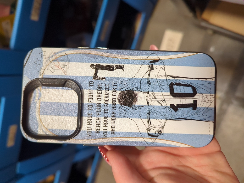 for iPhone 13/14 Legend Star Jersey No.10 Soccer Phone Case