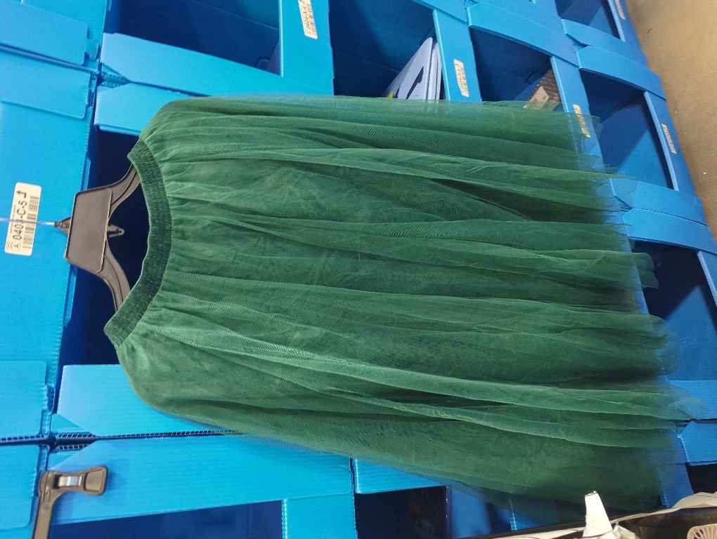 size XL A line Tea Length Tulle Skirt for Party Prom Casual Wear