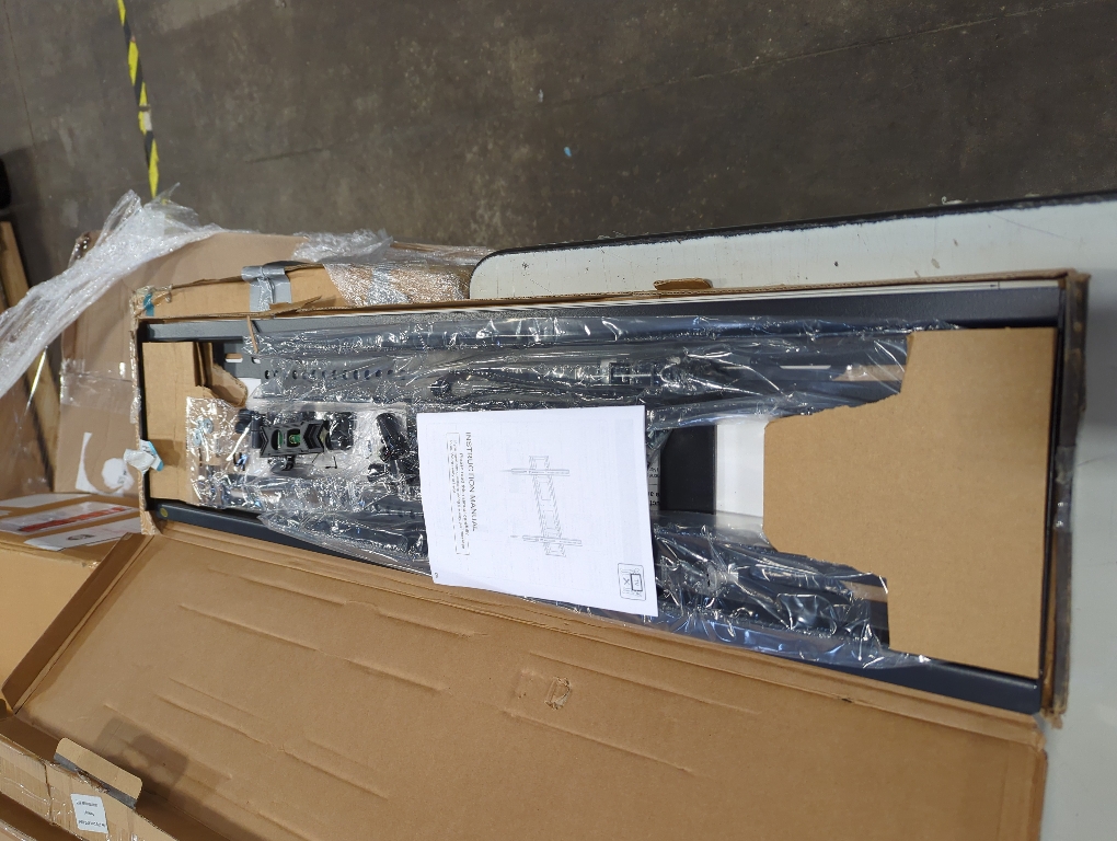 Black Heavy Duty TV Wall Mount for 55-100 inch Large TVs up to 200 LBS & 800x600 mm Vesa, Ultra Slim Fixed TV Mount, Low-Profile TVS Bracket, 16 24 32 Wood Stud, Fit Most 65  75  85 86 90 98 100 TVs