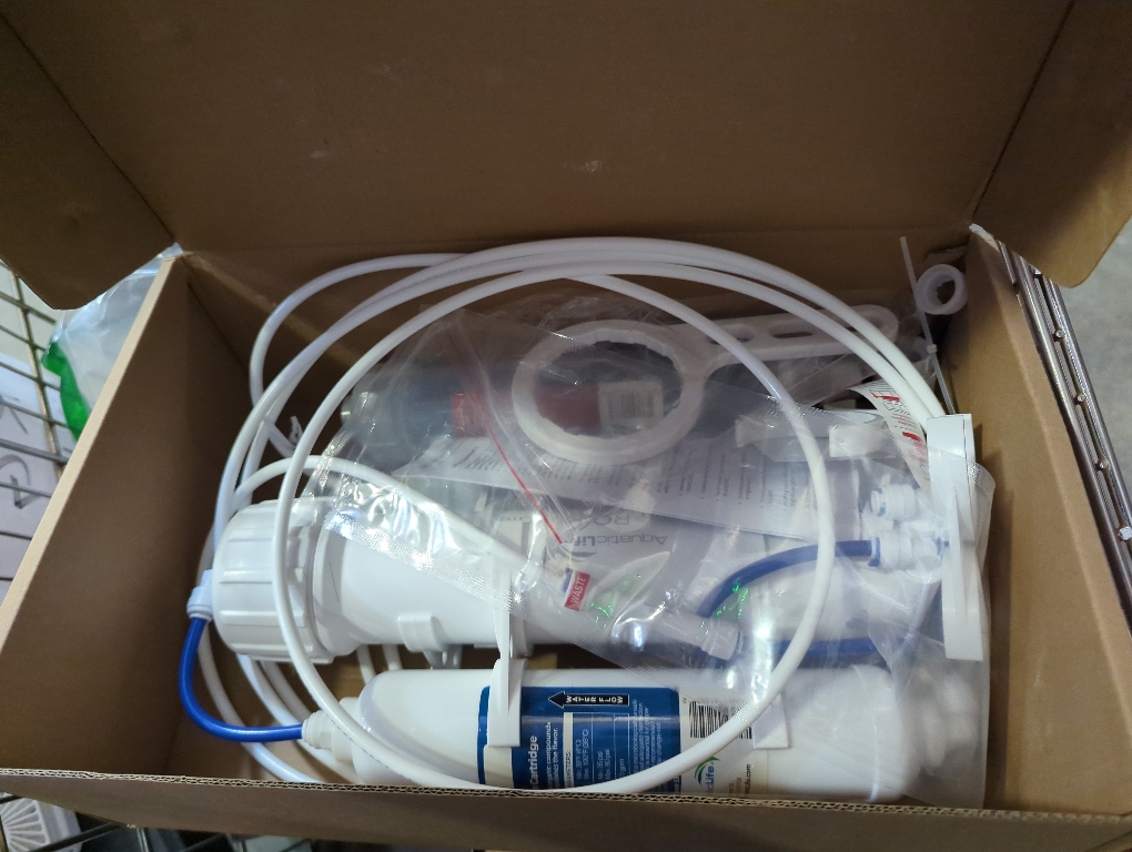 Aquatic Life RO Buddie 4-Stage Reverse Osmosis Deionization Water Filter System RO/DI Filtration Units for Aquarium, 50 GPD