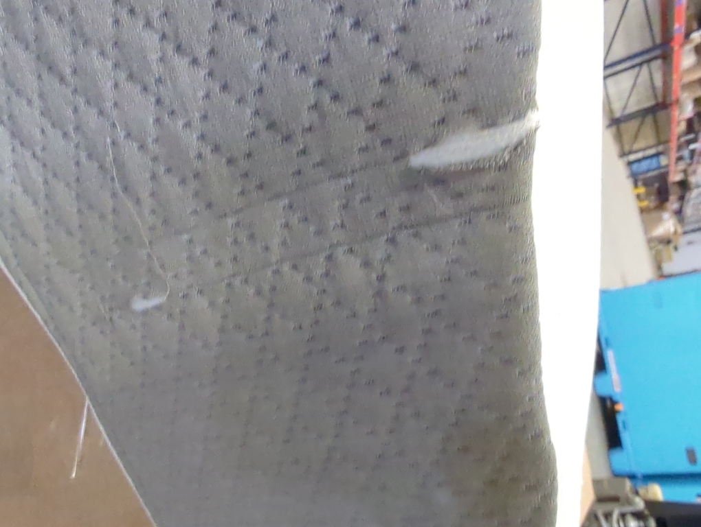 Sweetcrispy Wedge Pillow, Body Pillow for Sleep Apnea, Neck Pain Relief, Post Surgery, Sleeping Comfort, Acid Reflux, Heartburn, Back Pain Relief and Snoring, 7.5Inch White& Grey